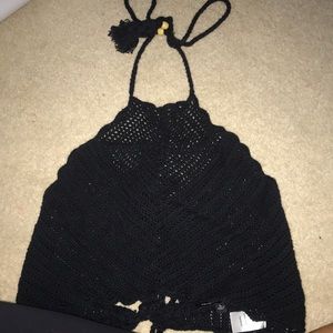 Crochet crop top